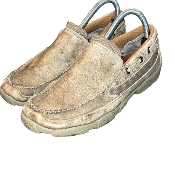 Twisted X Men's Original Slip-on Driving Moc Moccasins WDMS005 7.5 - Picture 1 of 5